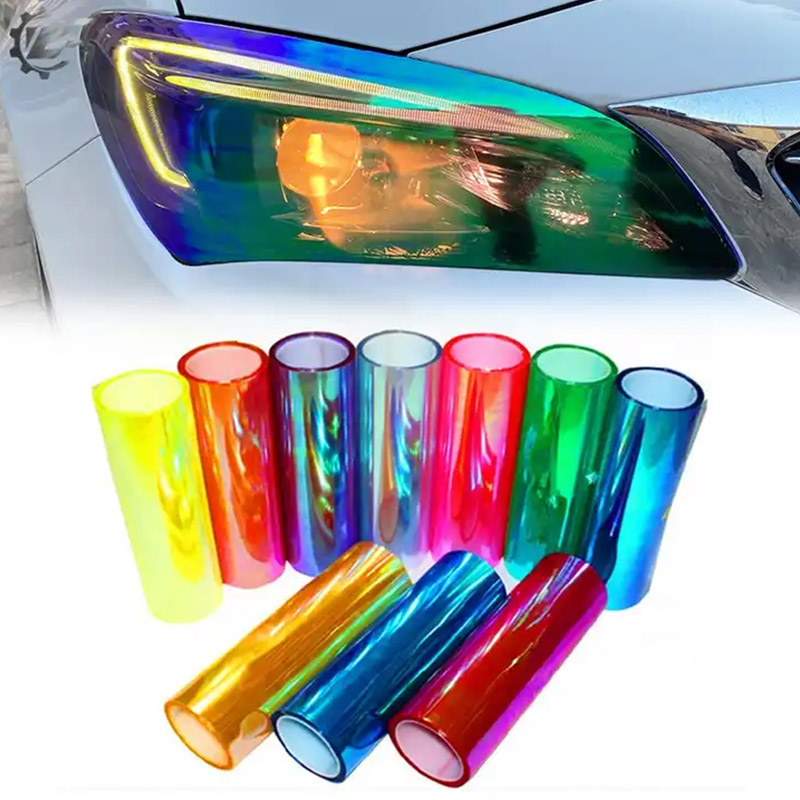 0.3*15m USA Car Lamp Headlight Tint Film Automobile lamp Protective Film TPU PPF Material Headlight Film