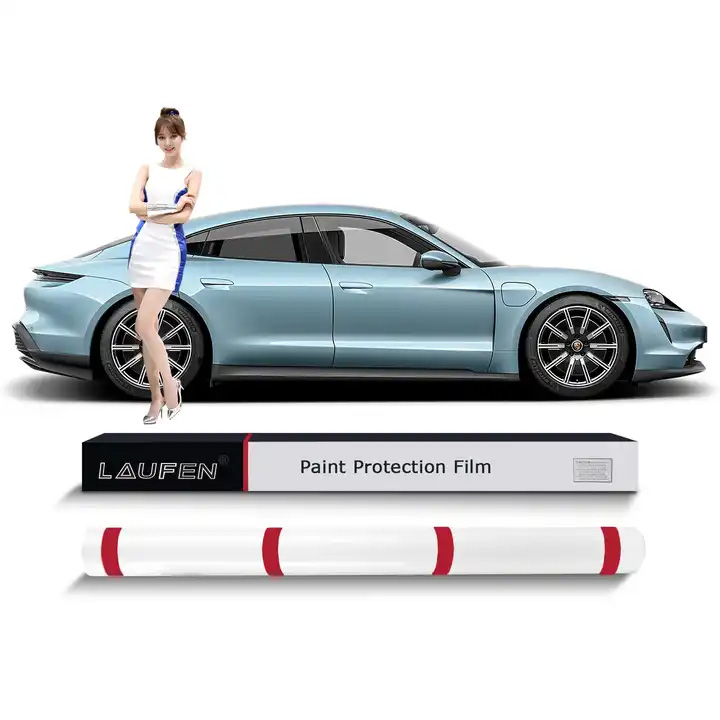 High Quality Stretchable Car Paint Protection Film Self-Healing Glossy Crystal Transparent Car Wrap Vinyl